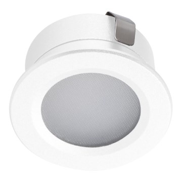 Foco de encastrar exterior LED IMBER LED/1W/12V 3000K diâmetro 3 cm 40 lm IP65 branco