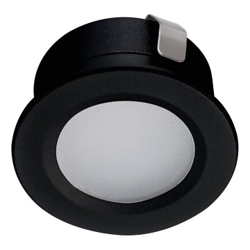 Foco de encastrar exterior LED IMBER LED/1W/12V 6500K diâmetro 3 cm 30 lm IP65 preto