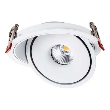Foco de encastrar LED/20W/230V 3000/4000/6400K diâmetro 16,5 cm branco