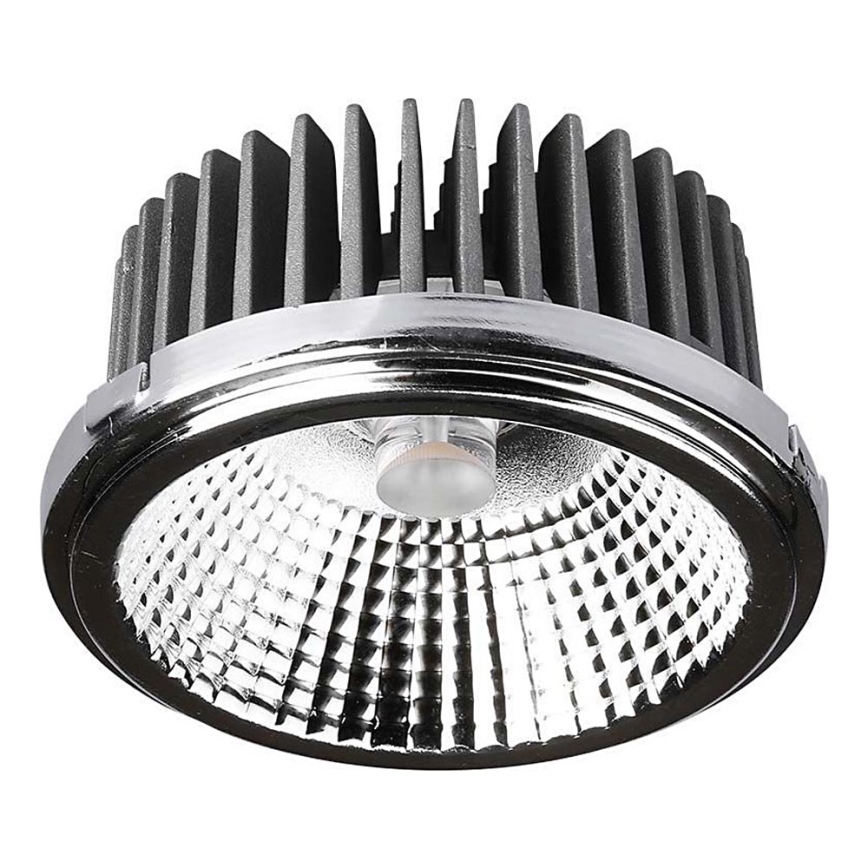 Foco de encastrar LED/20W/230V 4000K 40°/20° diâmetro 11 cm cromado brilhante
