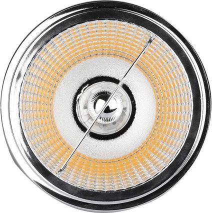 Foco de encastrar LED/20W/230V 4000K 40°/20° diâmetro 11 cm cromado brilhante
