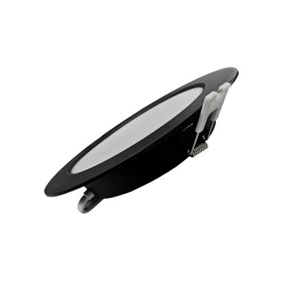 Foco de encastrar LED CIRCLE LED/12W/230V 4000K diâmetro 17 cm preto