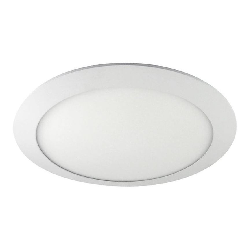 Foco de encastrar LED CIRCLE LED/12W/230V 6500K diâmetro 17,5 cm branco