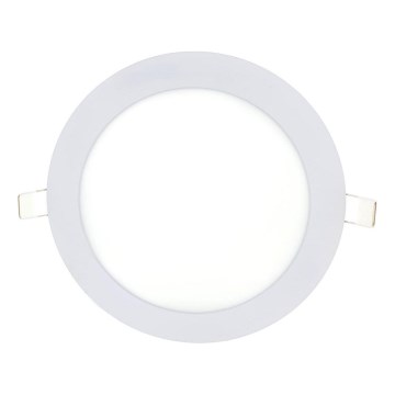 Foco de encastrar LED CIRCLE LED/15W/230V 6500K diâmetro 18,8 cm branco