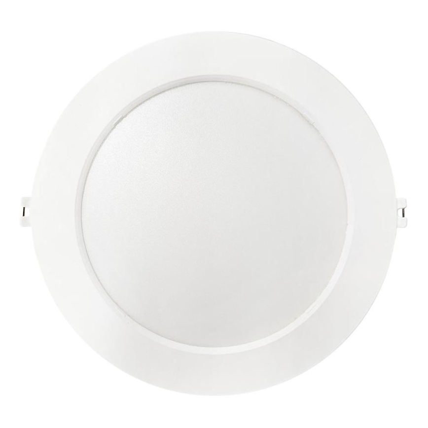 Foco de encastrar LED CIRCLE LED/18W/230V 4000K diâmetro 22 cm branco