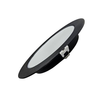 Foco de encastrar LED CIRCLE LED/18W/230V 4000K diâmetro 22 cm preto