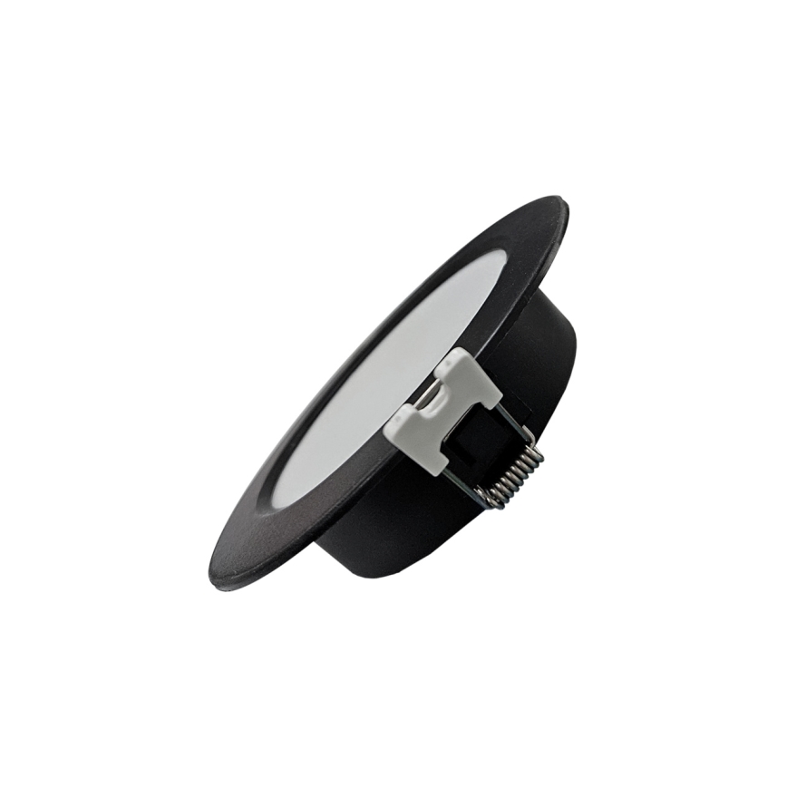 Foco de encastrar LED CIRCLE LED/3W/230V 4000K diâmetro 9 cm preto