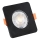 Foco de encastrar LED com regulação KENT LED/3/5/7W/230V3000/4000/6000K 9x9 cm preto