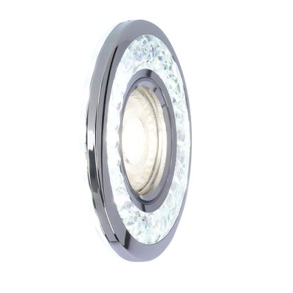 Foco de encastrar LED EYE 1xGU10/50W + LED/3W/230V