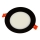 Foco de encastrar LED GERD LED/6W/230V 3000K preto