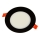 Foco de encastrar LED GERD LED/6W/230V 4000K preto