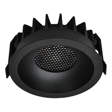 Foco de encastrar LED LED/12W/230V 3000/4000/6400K ø 8,6 cm preto
