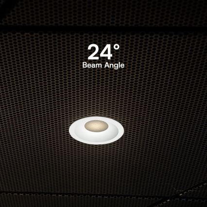 Foco de encastrar LED LED/18W/230V 3000/4000/6400K diâmetro 10,6 cm branco