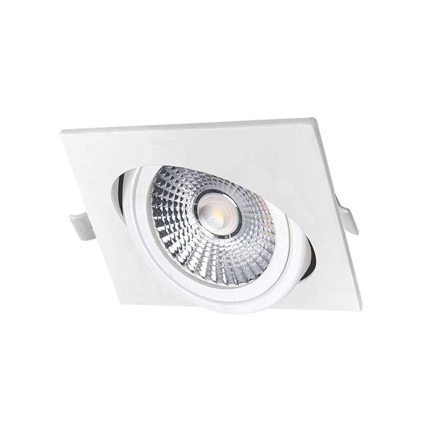 Foco de encastrar LED LED/18W/230V 3000K 11,5x11,5 cm branco