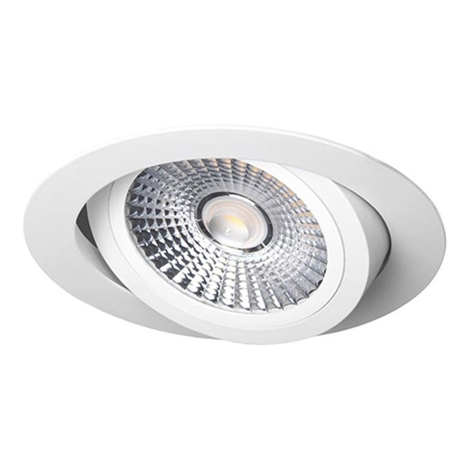 Foco de encastrar LED LED/18W/230V 3000K diâmetro 11,5 cm branco