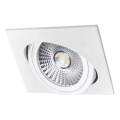 Foco de encastrar LED LED/18W/230V 4000K 11,5x11,5 cm branco