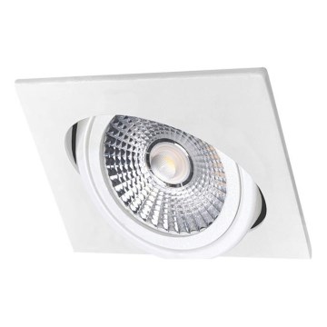 Foco de encastrar LED LED/18W/230V 4000K 11,5x11,5 cm branco