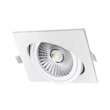 Foco de encastrar LED LED/18W/230V 4000K 11,5x11,5 cm branco
