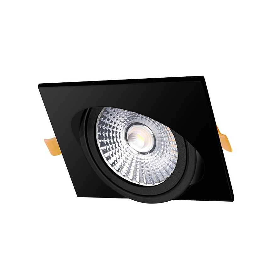 Foco de encastrar LED LED/18W/230V 4000K 11,5x11,5 cm preto