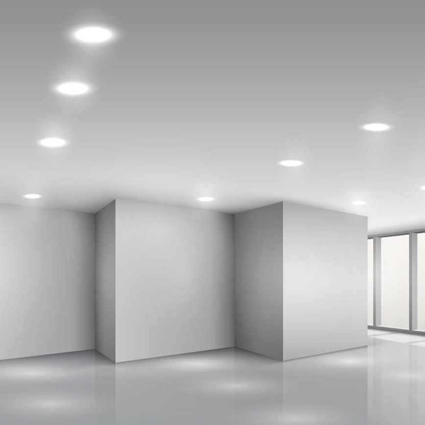 Foco de encastrar LED LED/3W/230V diâmetro 9,5 cm 6500K branco