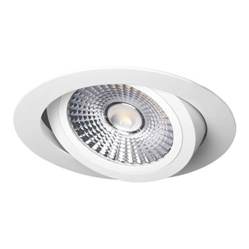 Foco de encastrar LED LED/6W/230V 3000K diâmetro 8,5 cm branco