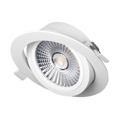 Foco de encastrar LED LED/6W/230V 3000K diâmetro 8,5 cm branco