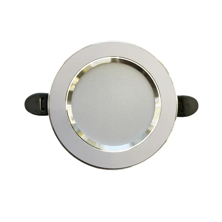 Foco de encastrar LED LED/7,5W/230V 4000K branco/prateado