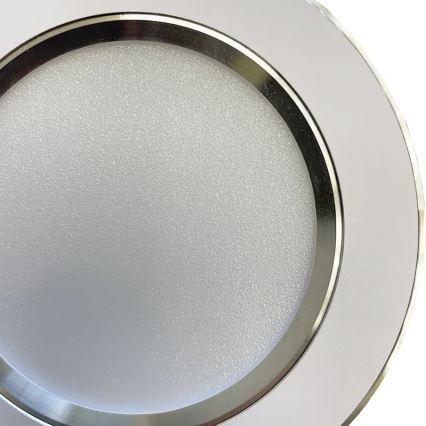 Foco de encastrar LED LED/7,5W/230V 4000K branco/prateado