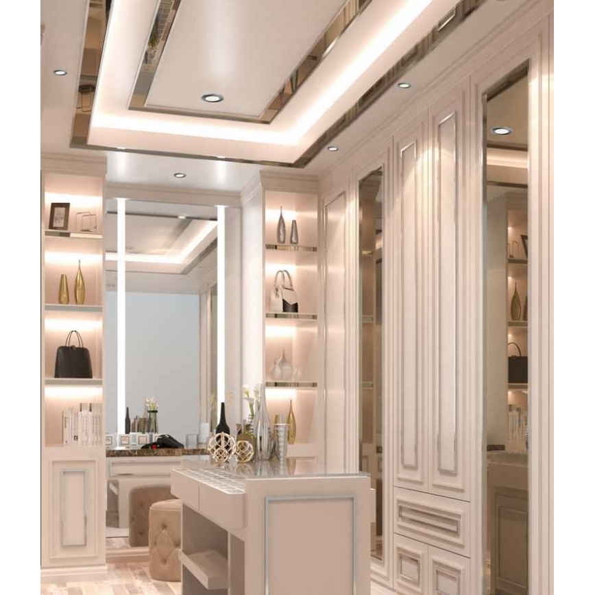 Foco de encastrar LED para casa de banho  BONO LED/5W/230V 4000K IP65 cromado brilhante