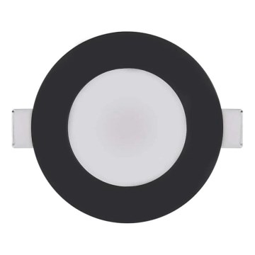 Foco de encastrar LED para casa de banho  LORI LED/4,5W/230V IP65 2700/4000K diâmetro 8,5 cm preto