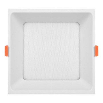 Foco de encastrar LED para casa de banho TONY LED/24W/230V 3000/4000/6500K 17x17 cm IP44 branco