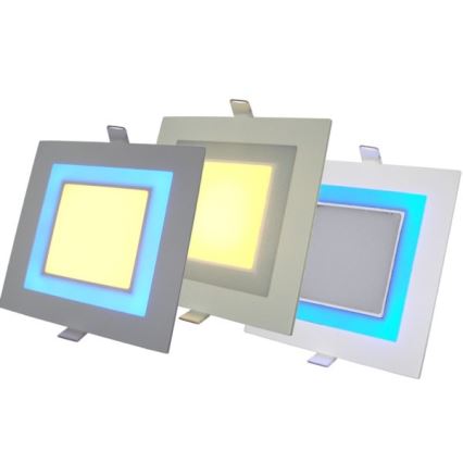 Foco de encastrar LED PELLO LED/6W/230V 4500K azul iluminação