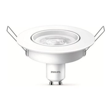 Foco de encastrar LED Philips 1xGU10/4,7W/230V 2700K