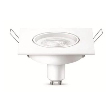Foco de encastrar LED Philips Pila 1xGU10/4,7W/230V 4000K