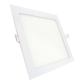 Foco de encastrar LED QTEC LED/12W/230V 2700K 16,8x16,8 cm
