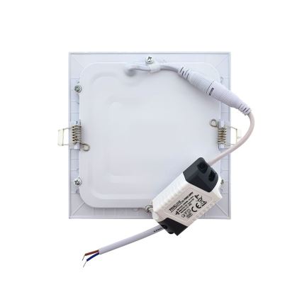 Foco de encastrar LED QTEC LED/12W/230V 2700K 16,8x16,8 cm