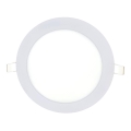 Foco de encastrar LED QTEC LED/15W/230V 4200K diâmetro 18,8 cm