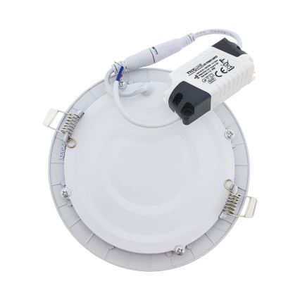Foco de encastrar LED QTEC LED/18W/230V 6500K diâmetro 22 cm