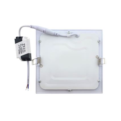 Foco de encastrar LED QTEC LED/9W/230V 2700K 14,6x14,6 cm