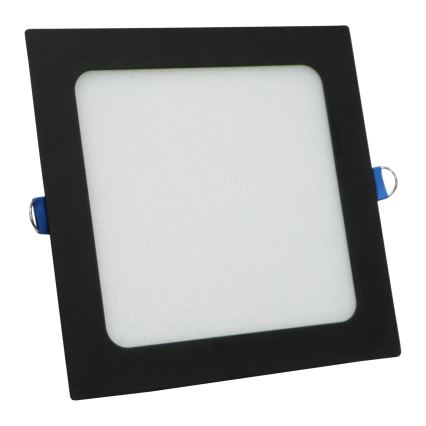 Foco de encastrar LED RIGEL LED/10W/230V 4000K 16,8x16,8 cm preto
