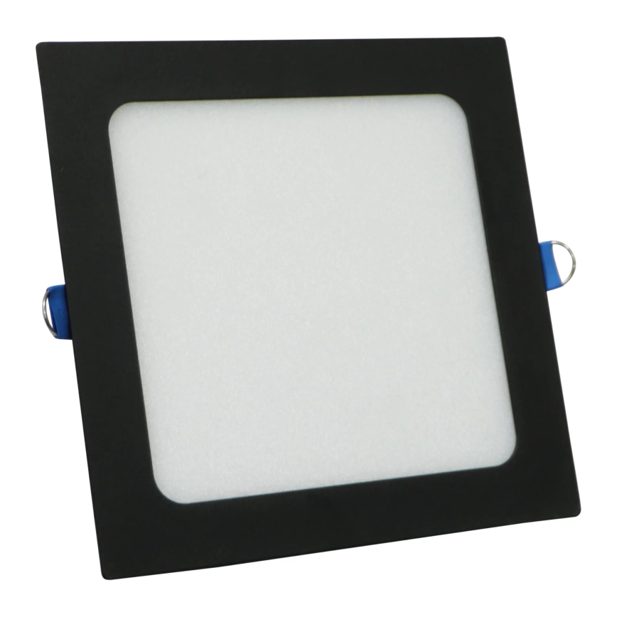 Foco de encastrar LED RIGEL LED/10W/230V 4000K 16,8x16,8 cm preto