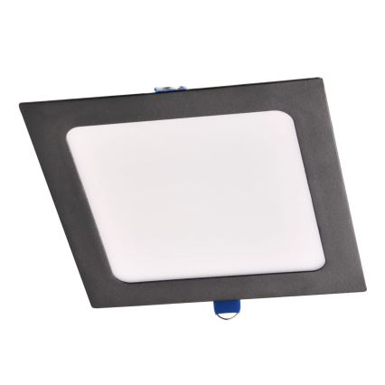 Foco de encastrar LED RIGEL LED/10W/230V 4000K 16,8x16,8 cm preto