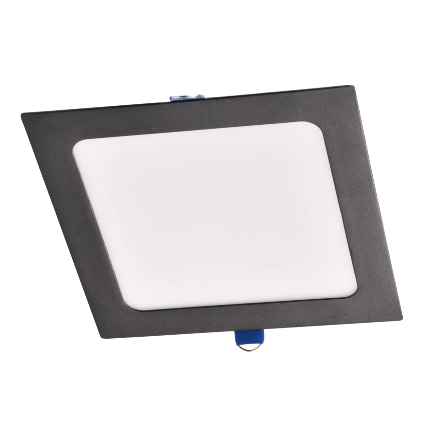 Foco de encastrar LED RIGEL LED/10W/230V 4000K 16,8x16,8 cm preto