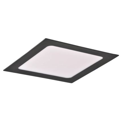 Foco de encastrar LED RIGEL LED/10W/230V 4000K 16,8x16,8 cm preto