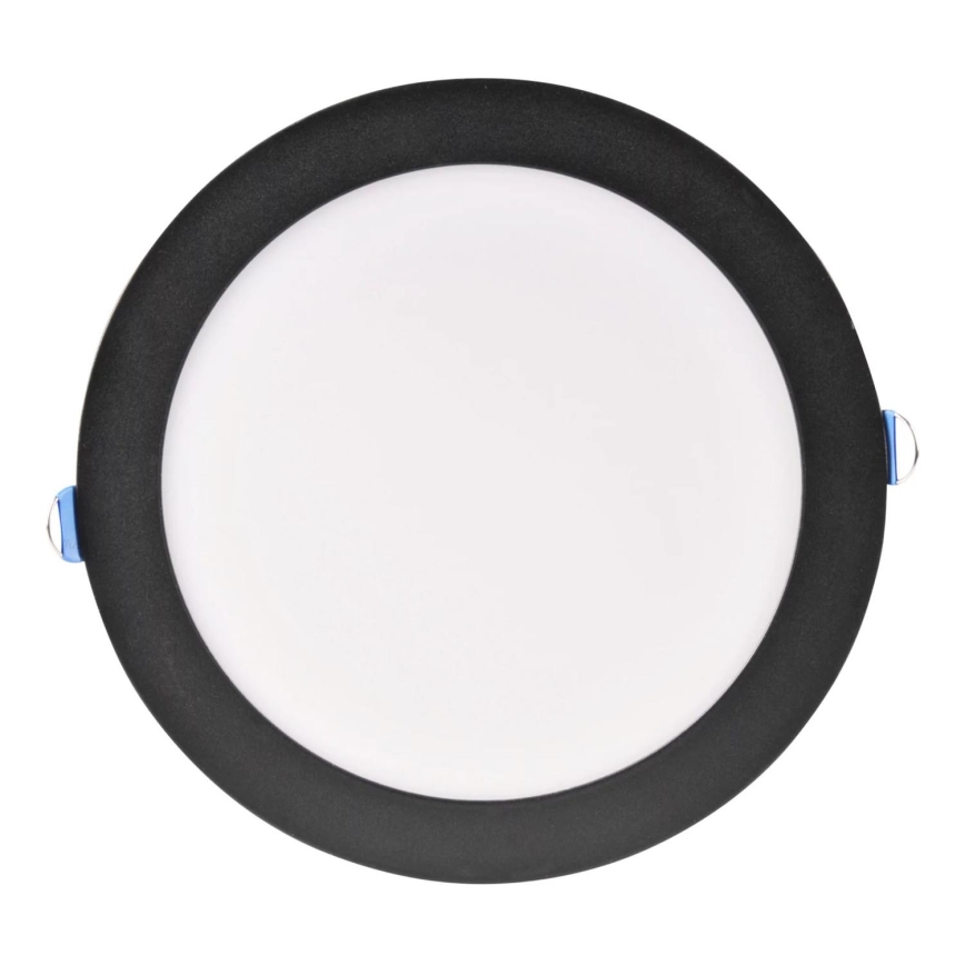Foco de encastrar LED RIGEL LED/14W/230V 4000K diâmetro 22 cm preto