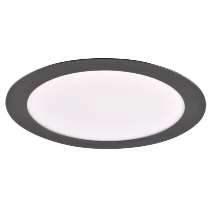 Foco de encastrar LED RIGEL LED/14W/230V 4000K diâmetro 22 cm preto