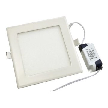 Foco de encastrar LED RIKI-V LED/12W/230V 175x175 mm IP40
