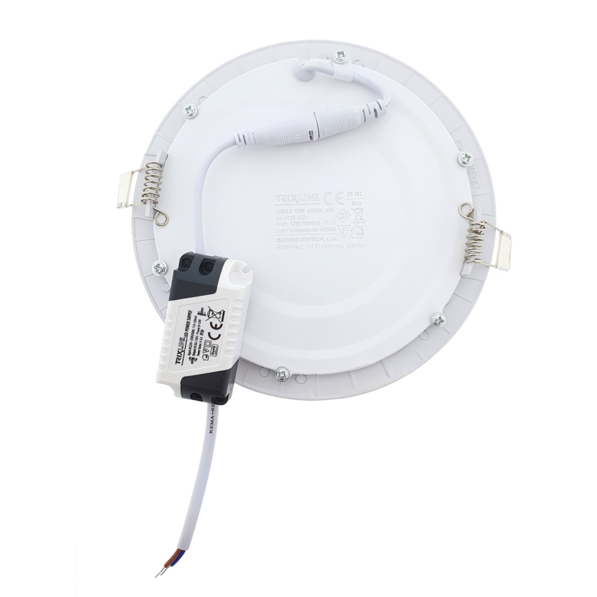 Foco de encastrar LED ROUND LED/12W/230V 4200K