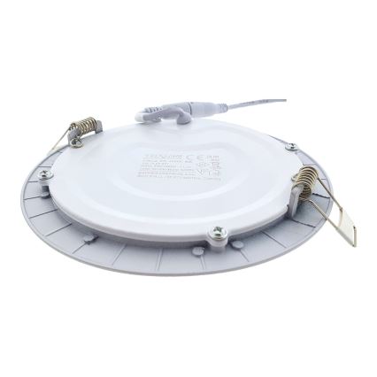 Foco de encastrar LED ROUND LED/9W/230V 4200K