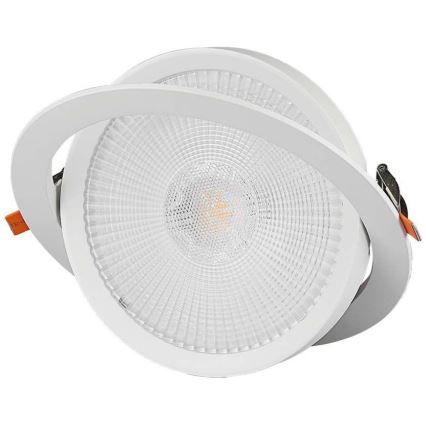 Foco de encastrar LED SAMSUNG CHIP LED/10W/230V 6400K